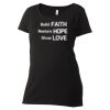 Women's Poly-Rich Scoop Neck T-Shirt Thumbnail