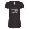 Women's Poly-Rich V-Neck T-Shirt Thumbnail