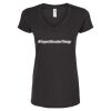 Women's Poly-Rich V-Neck T-Shirt Thumbnail